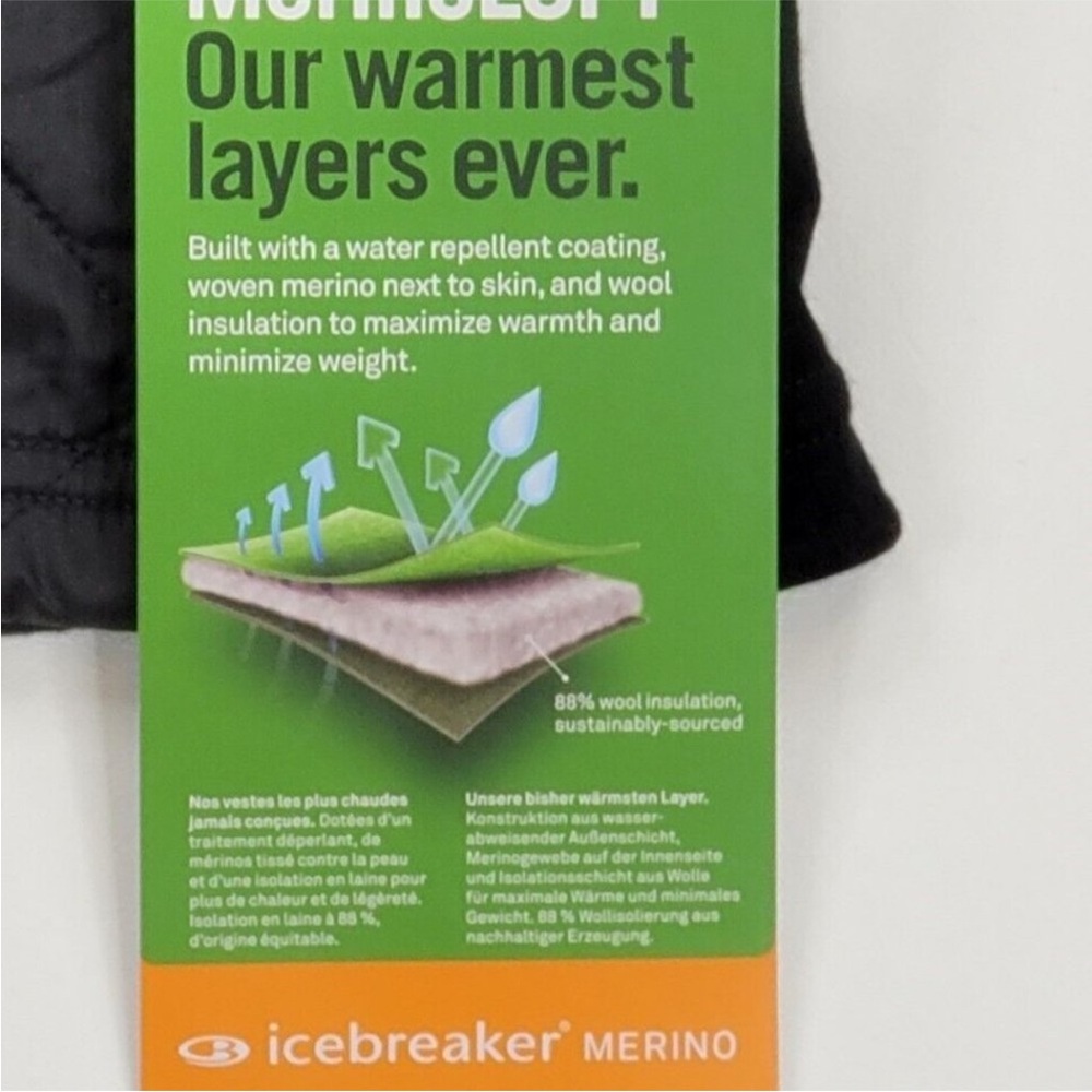 Icebreaker Ellipse Jacket Medium NWT - Picture 3 of 6